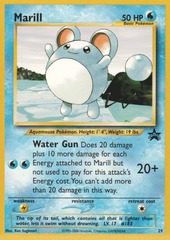 Marill - 29 -  PROMO Pokemon League (December 2000)